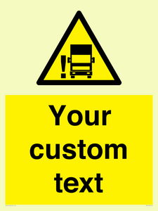 Custom warning blindspot